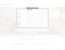 Tablet Screenshot of interbooker.com